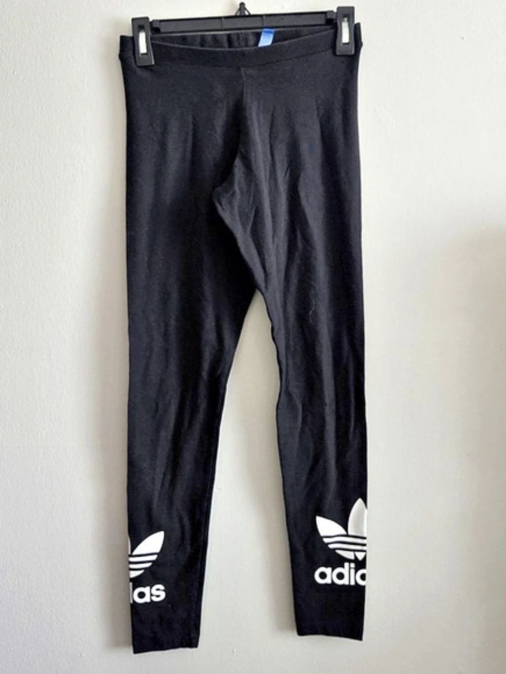 adidas Originals Trefoil Leggings Black & White Medium
